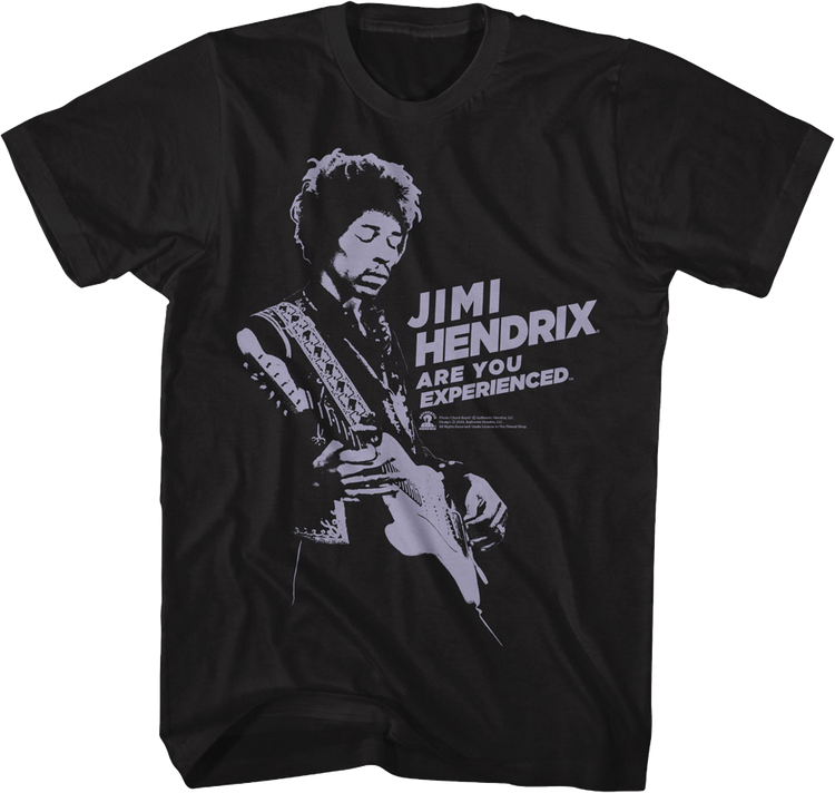 Retro Are You Experienced Jimi Hendrix T-Shirt