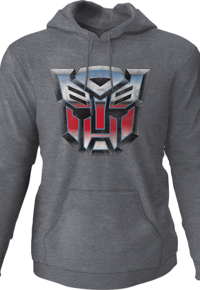 Vintage Autobots Logo Transformers Pullover Hoodie