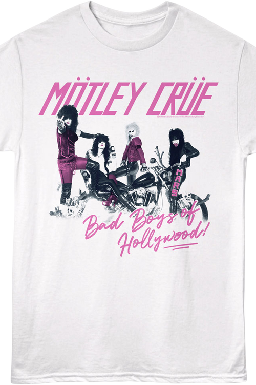 Vintage Bad Boys of Hollywood Motley Crue T-Shirt