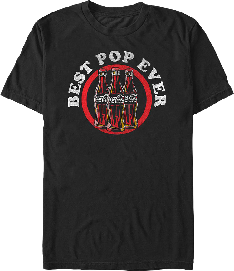 Vintage Bottles Best Pop Ever Coca-Cola Shirt