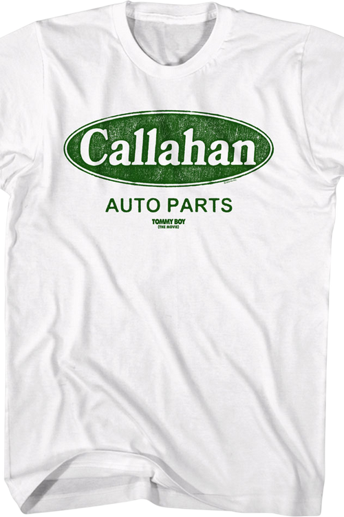 Vintage Callahan Auto Parts Logo Tommy Boy T-Shirt