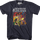 Navy Heather Cartoon Characters Dungeons & Dragons T-Shirt