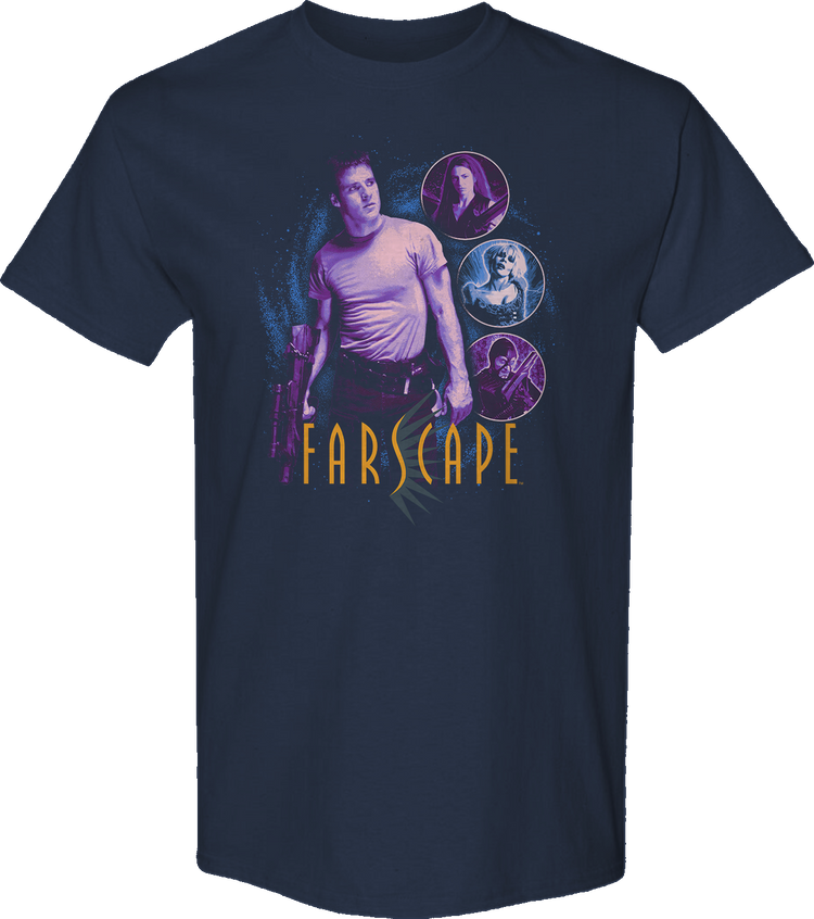 Vintage Collage Farscape T-Shirt