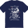 Blue Vintage Collage Poster Terminator T-Shirt