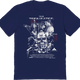 Blue Vintage Collage Poster Terminator T-Shirt thumbnail