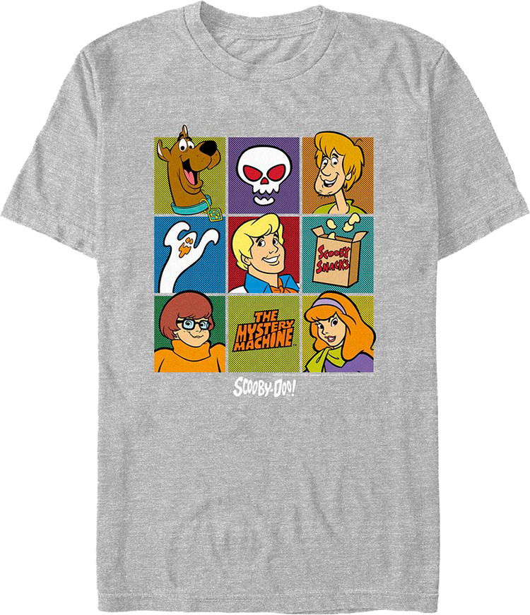 Vintage Mystery Inc. Collage Scooby-Doo T-Shirt