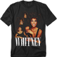 Vintage Collage Whitney Houston T-Shirt thumbnail