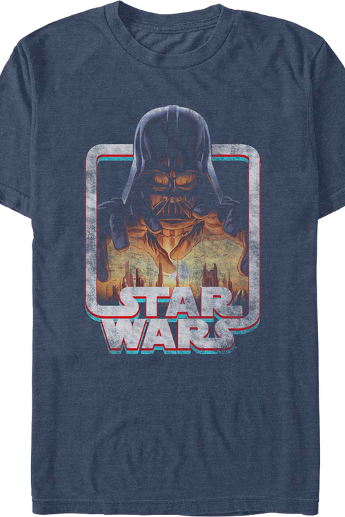Vintage Darth Vader Frame Star Wars T-Shirt