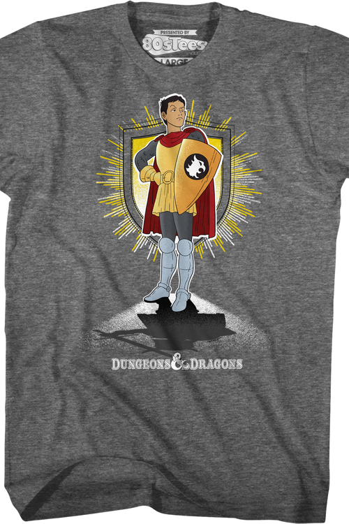 Gray Eric the Cavalier Dungeons & Dragons T-Shirt