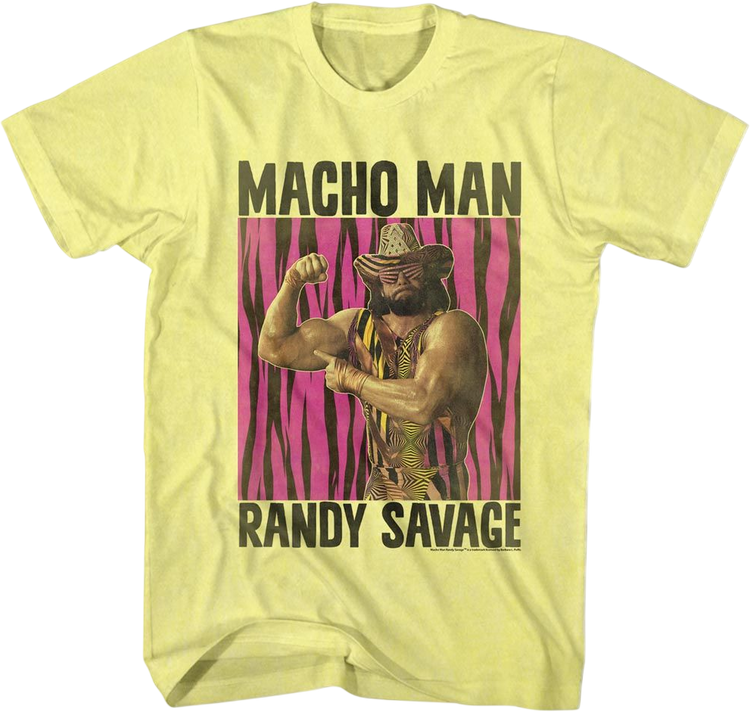 Vintage Flex & Point Macho Man Randy Savage T-Shirt