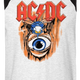 Vintage Fly On The Wall ACDC Raglan Baseball Shirt thumbnail