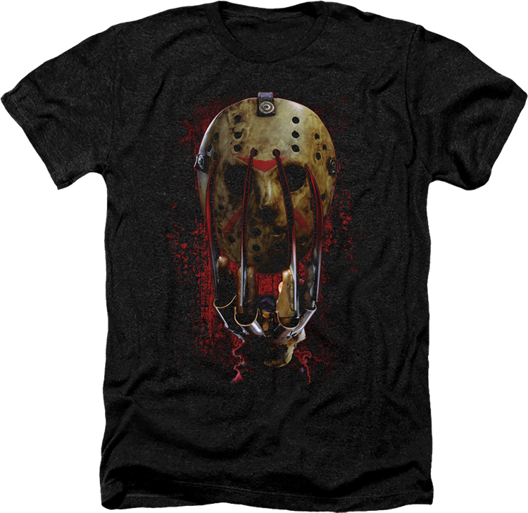 Vintage Glove And Mask Freddy vs. Jason T-Shirt