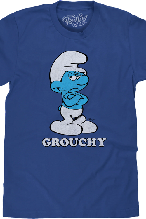 Vintage Grouchy Smurfs T-Shirt