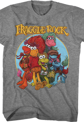 Vintage Group Picture Fraggle Rock T-Shirt