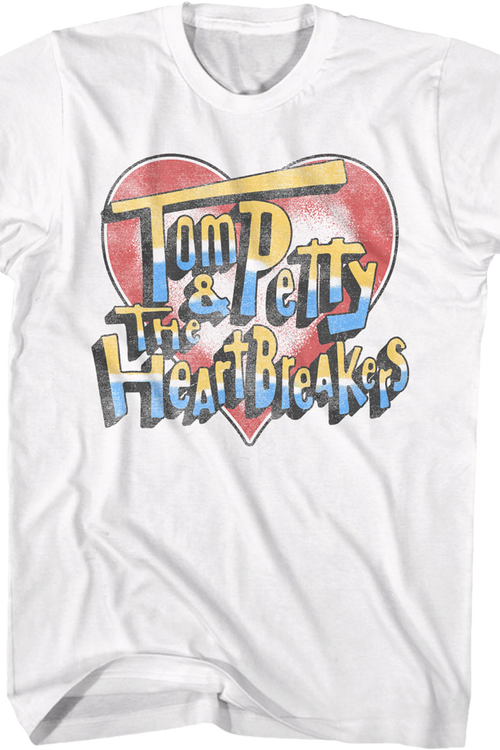Vintage Heart Tom Petty & The Heartbreakers T-Shirt