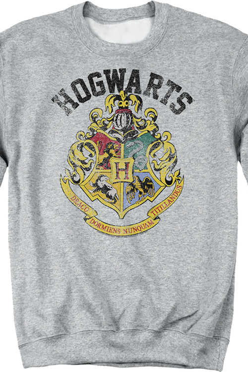 Vintage Hogwarts Crest Harry Potter Sweatshirt