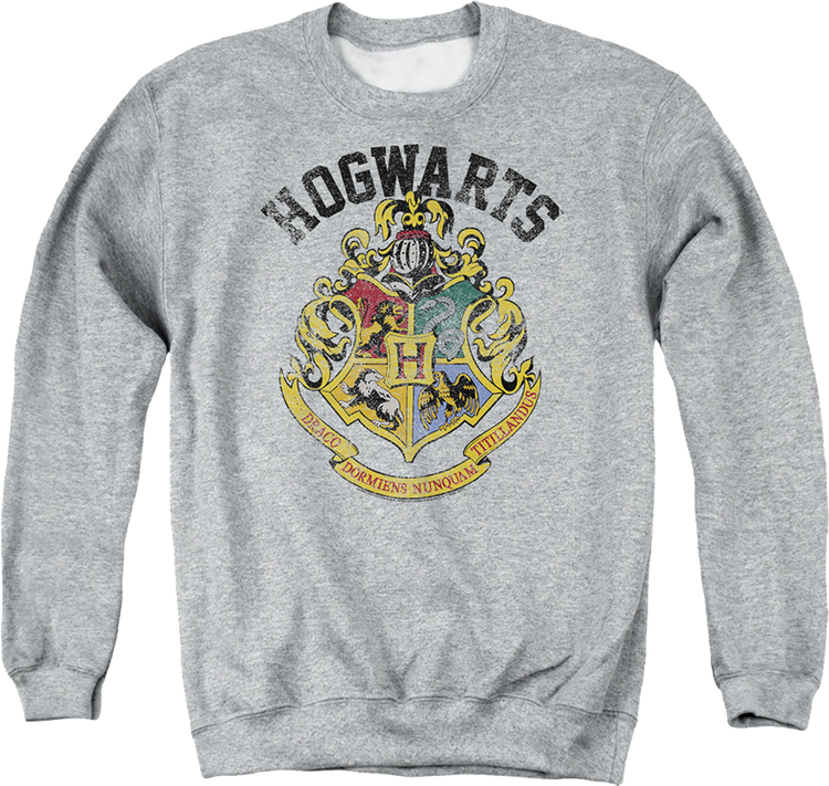 Vintage Hogwarts Crest Harry Potter Sweatshirt