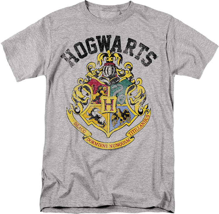 Vintage Hogwarts Crest Harry Potter T-Shirt