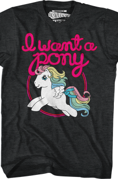 Starshine I Want A Pony My Little Pony T-Shirt