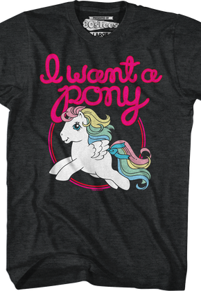 Starshine I Want A Pony My Little Pony T-Shirt