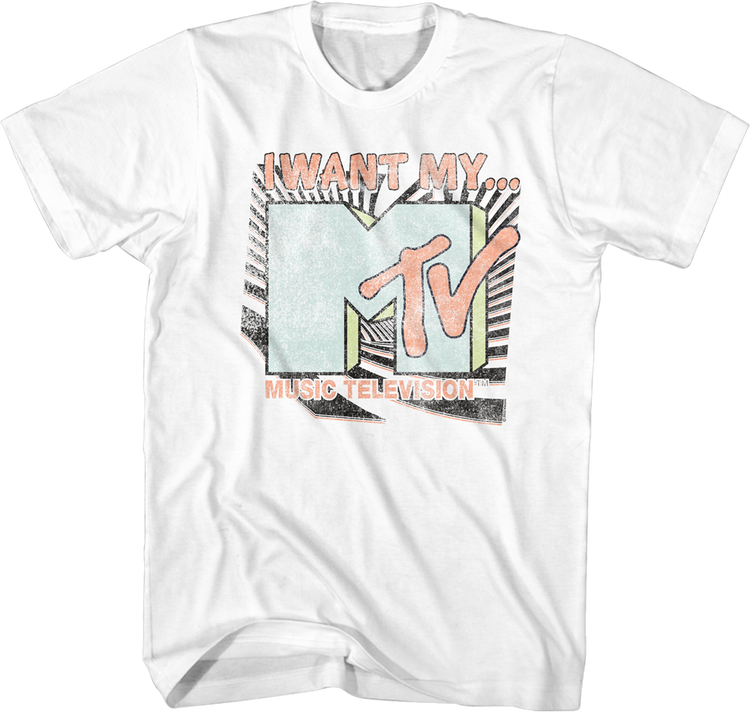 Vintage I Want My MTV Shirt