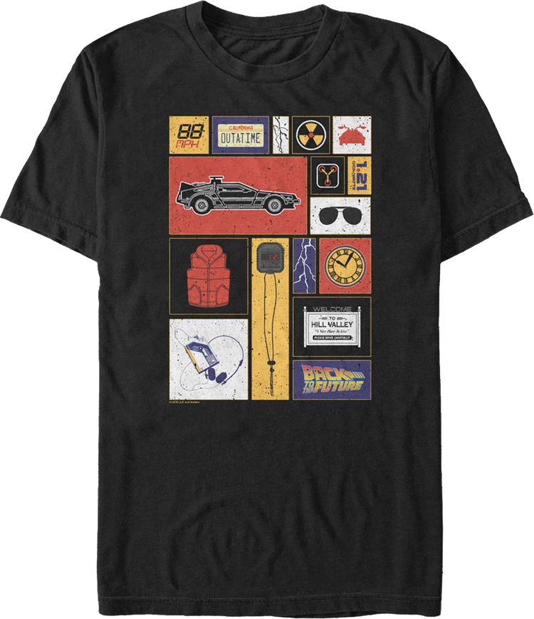 Vintage Icons Back To The Future T-Shirt