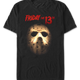 Vintage Jason Voorhees Mask Friday the 13th T-Shirt thumbnail