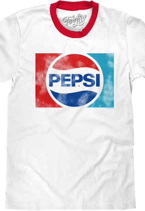Vintage Logo Pepsi Ringer Shirt