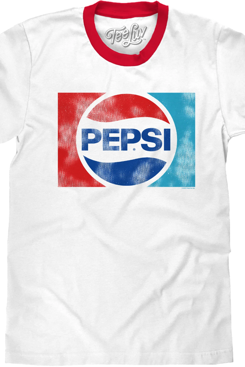 Vintage Logo Pepsi Ringer Shirt