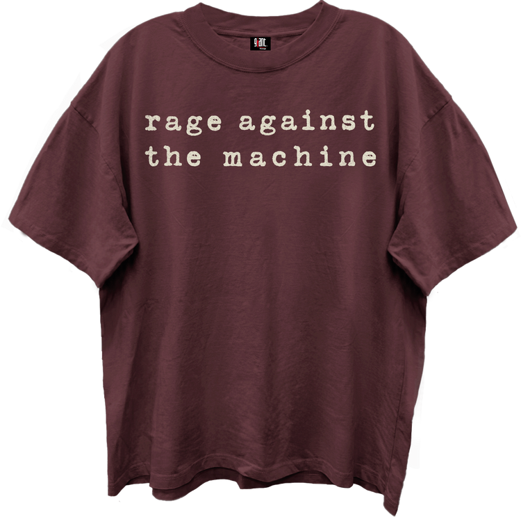 Vintage Logo Rage Against The Machine Oversized T-Shirt