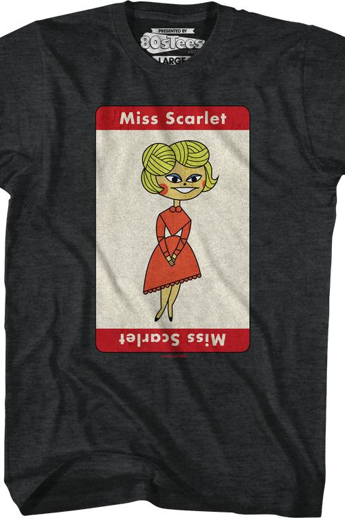 Vintage Miss Scarlet Clue T-Shirt