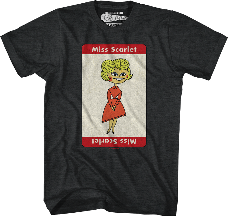 Vintage Miss Scarlet Clue T-Shirt