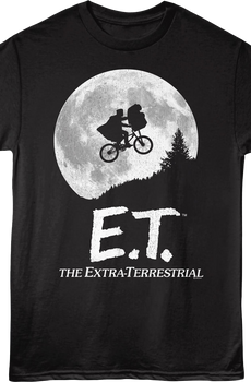 Vintage Moon Silhouette E.T. The Extra-Terrestrial T-Shirt