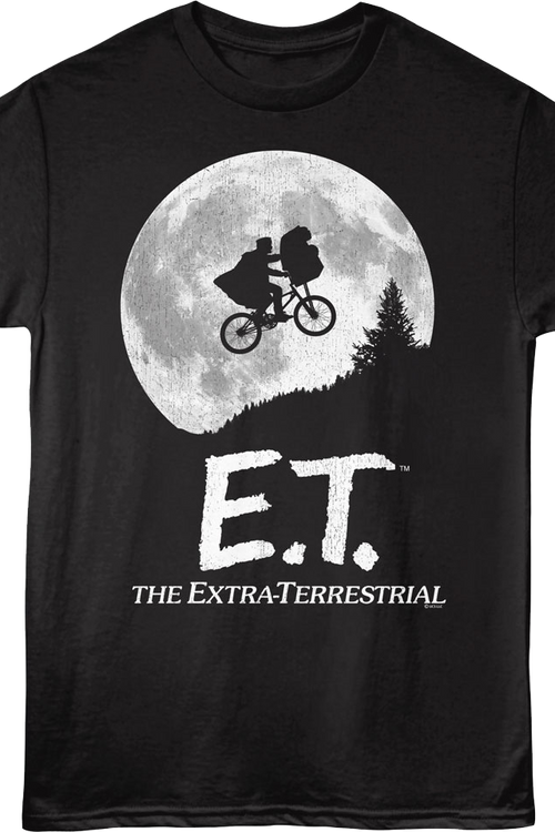 Vintage Moon Silhouette E.T. The Extra-Terrestrial T-Shirt