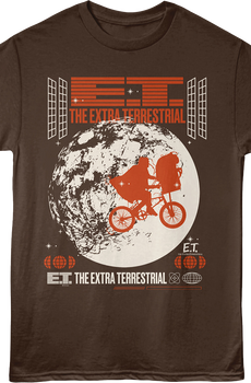 Vintage Moon Silhouettes E.T. The Extra-Terrestrial T-Shirt