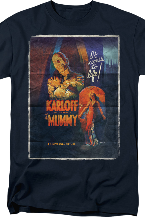Vintage Movie Poster The Mummy T-Shirt