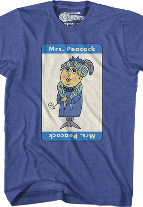 Vintage Mrs. Peacock Clue T-Shirt