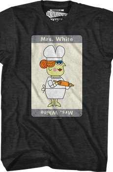 Vintage Mrs. White Clue T-Shirt