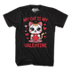 Vintage My Cat Is My Valentine T-Shirt thumbnail