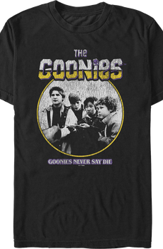 Vintage Never Say Die Photo Goonies T-Shirt