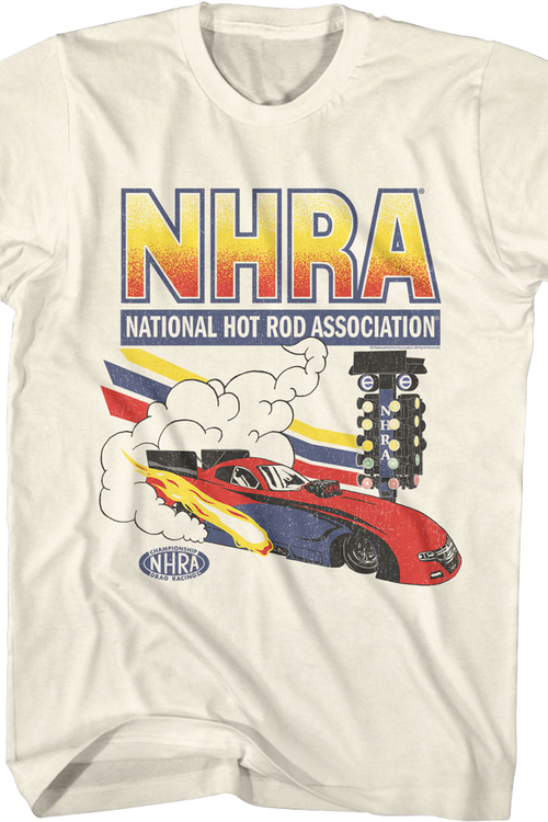 Vintage NHRA Car National Hot Rod Association T-Shirt