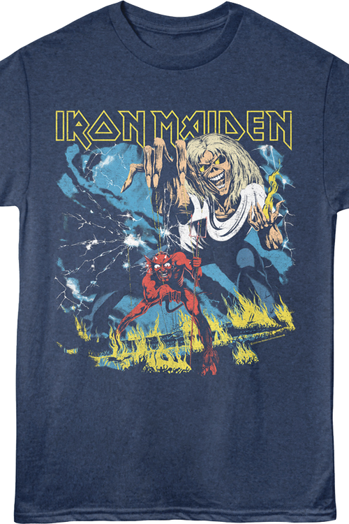 Vintage Number Of The Beast Iron Maiden T-Shirt