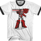 Retro Optimus Prime Transformers Ringer Shirt thumbnail