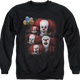 Vintage Pennywise Clown Collage IT Sweatshirt thumbnail