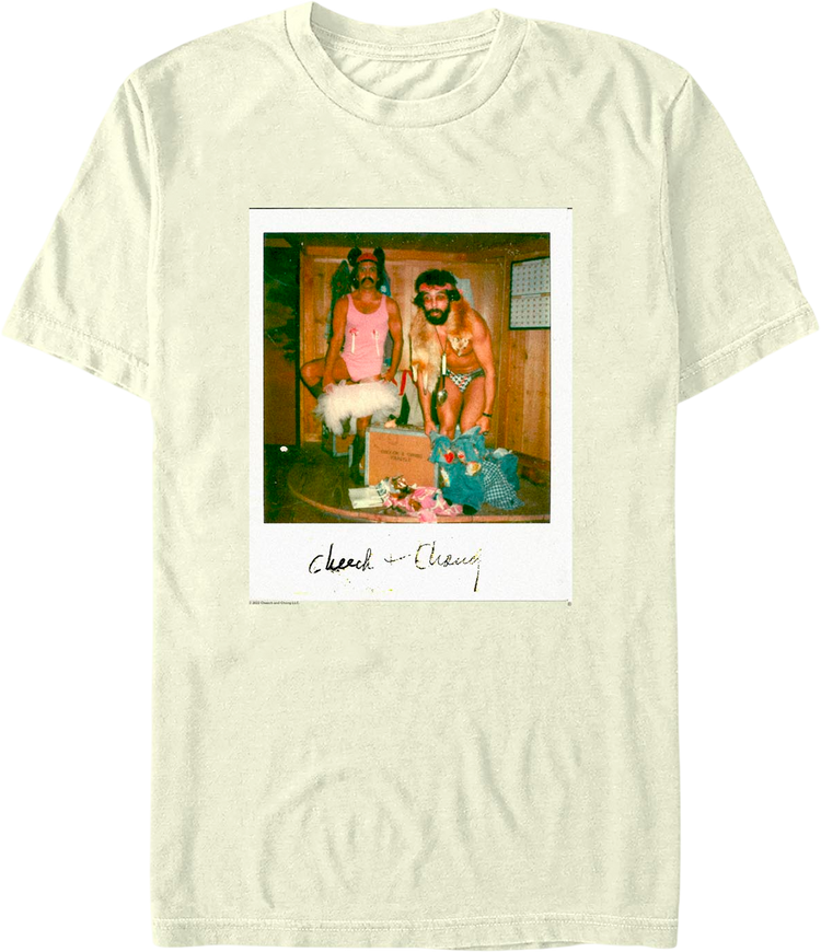 Vintage Polaroid Cheech And Chong T-Shirt