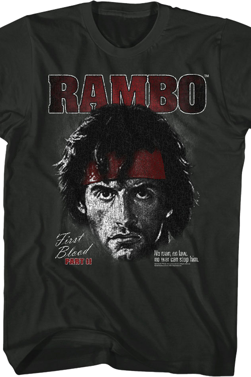 Vintage Portrait Rambo T-Shirt