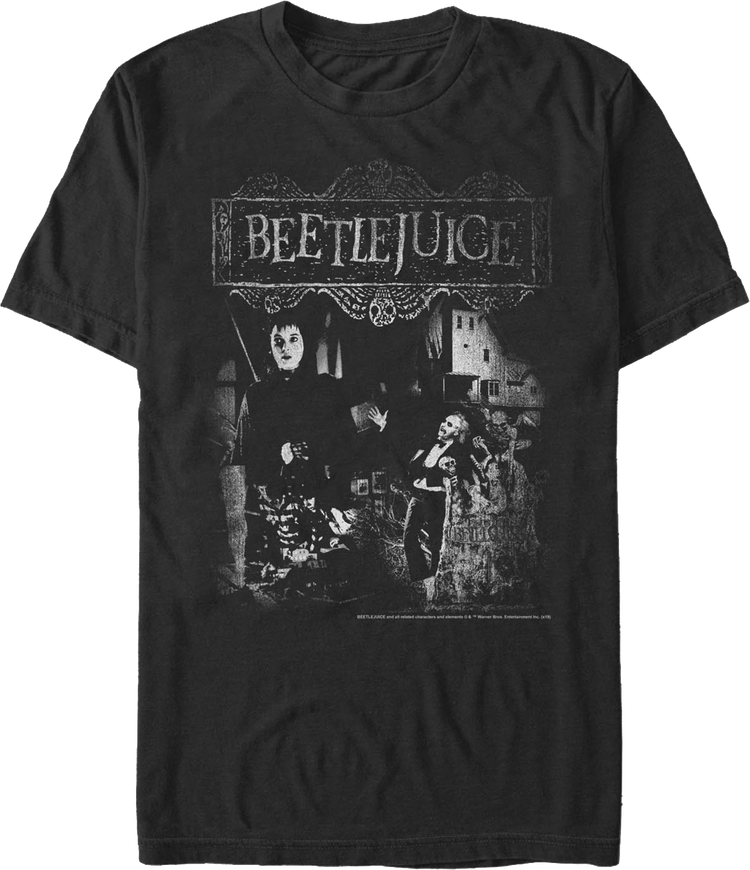 Vintage Poster Lydia & Beetlejuice T-Shirt