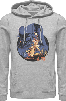 Vintage Poster Star Wars Hoodie