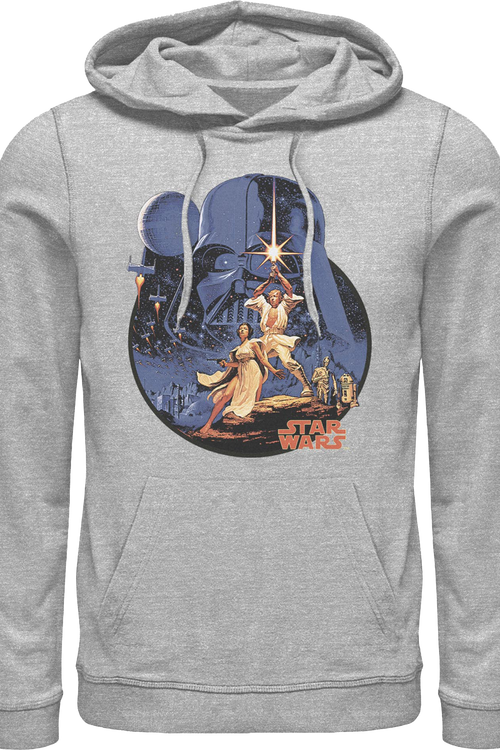 Vintage Poster Star Wars Hoodie