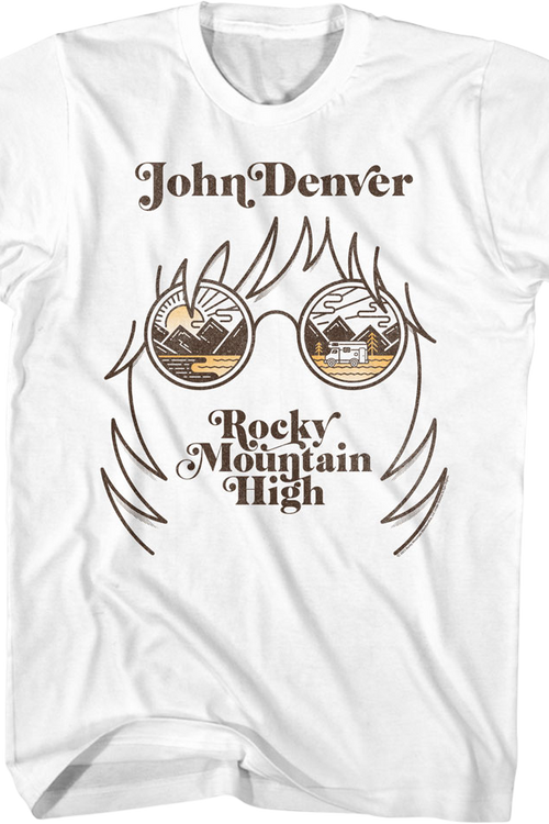 Vintage Rocky Mountain High John Denver T-Shirt